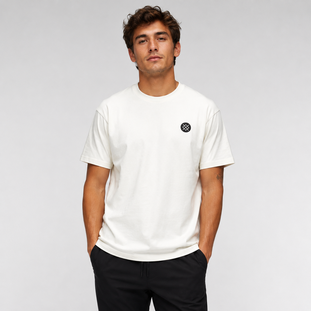 Polera Stance Established Vintage White