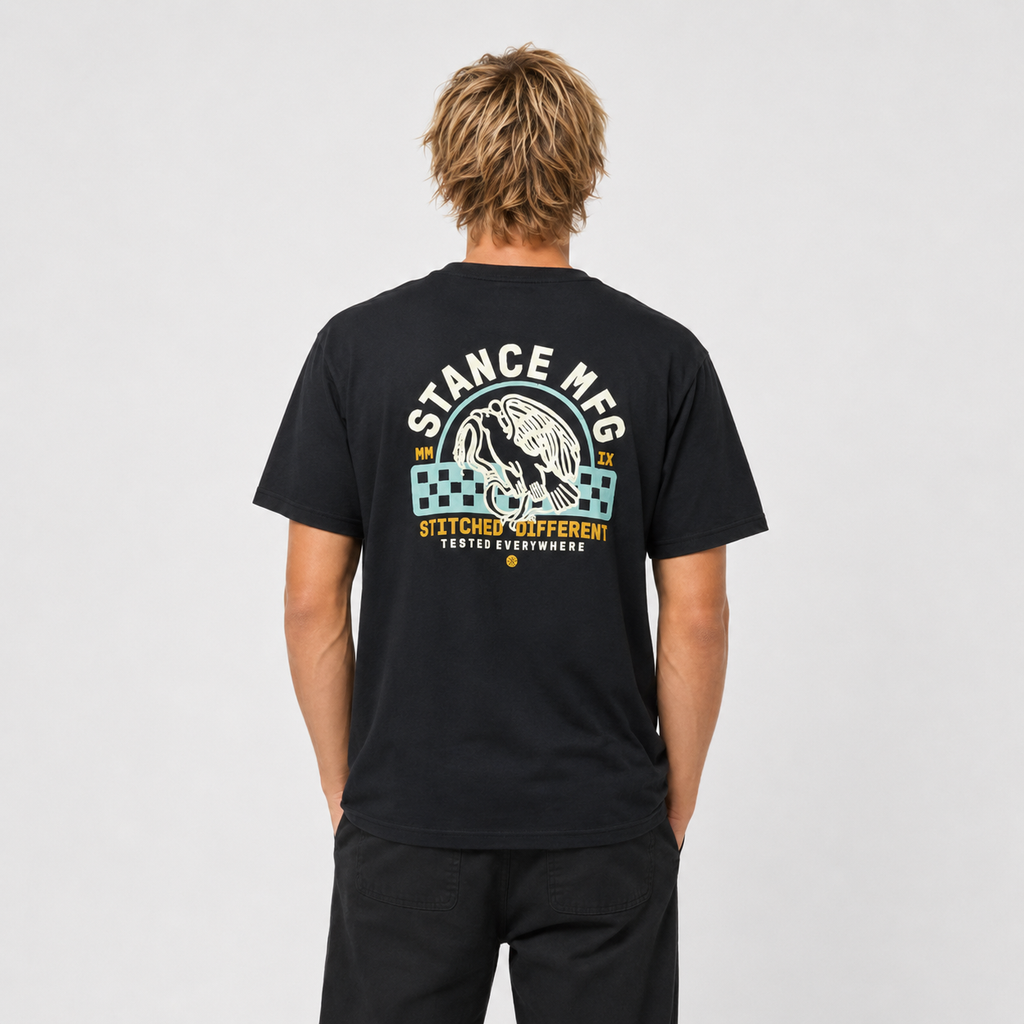 Polera Stance Classic Prey Black