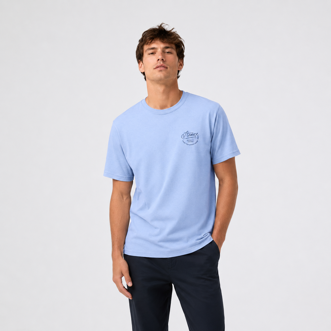 Polera Stance Standard Issue Stone Blue