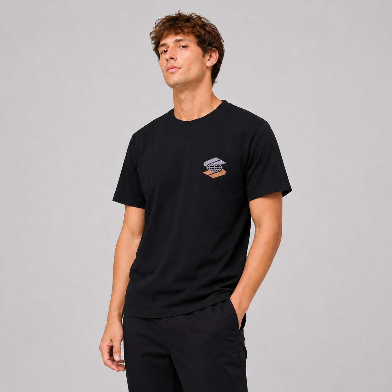 Polera Stance Worldwide Black