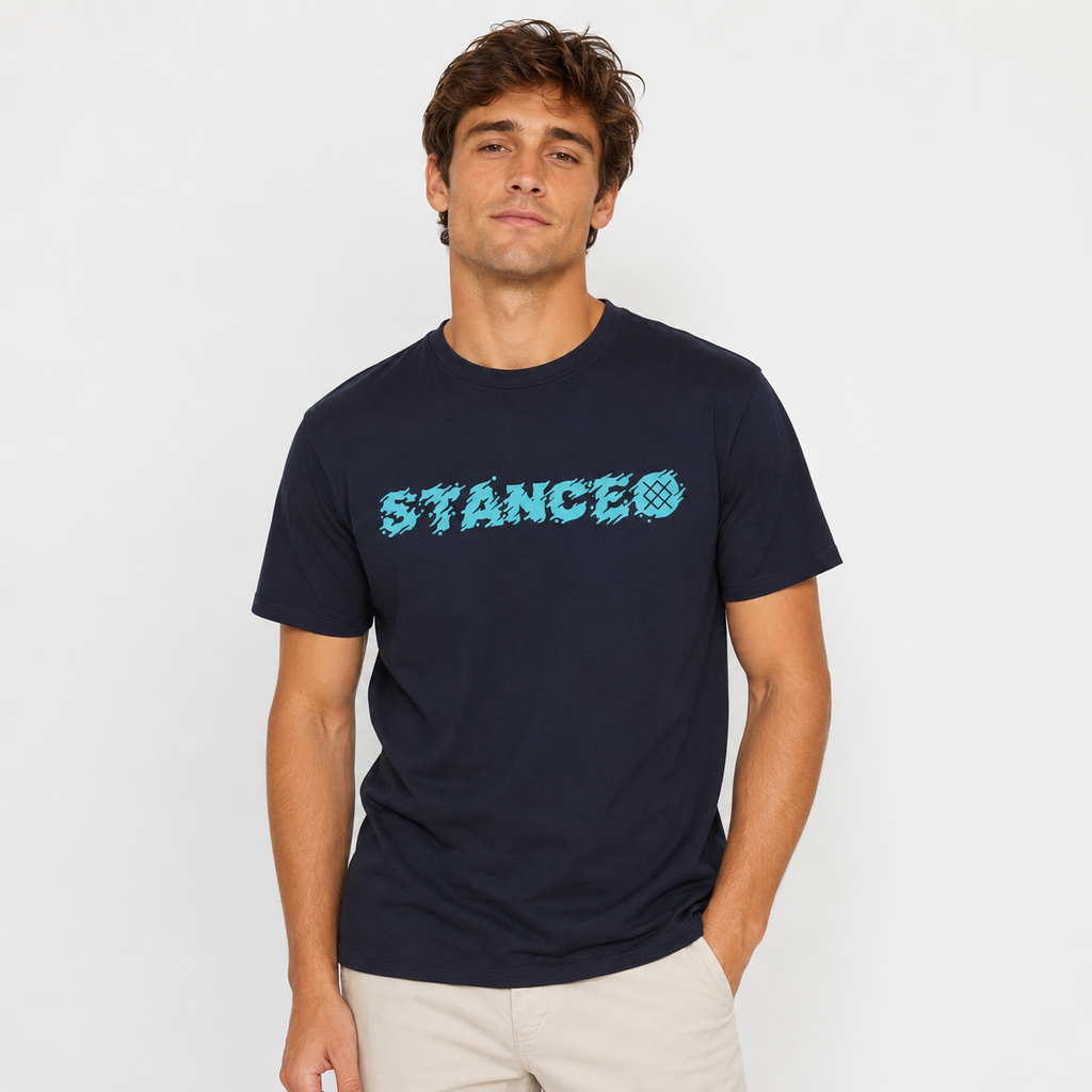 Polera Icon Break Navy