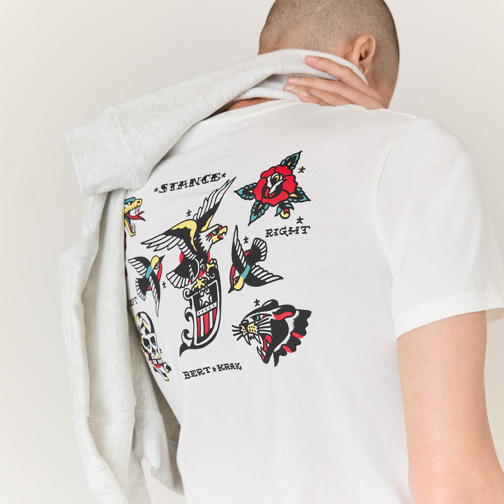 Polera Stance Bert Krak Canvas