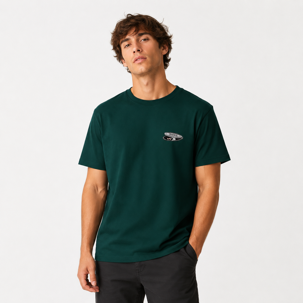 Polera Stance Neigborly Pine Green