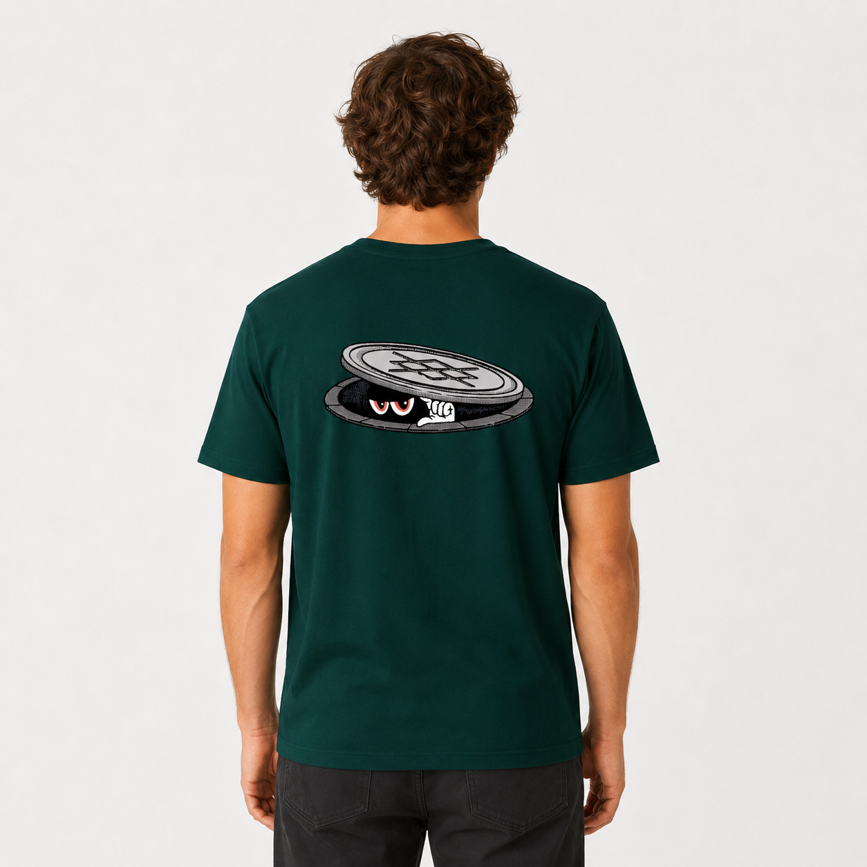 Polera Stance Neigborly Pine Green