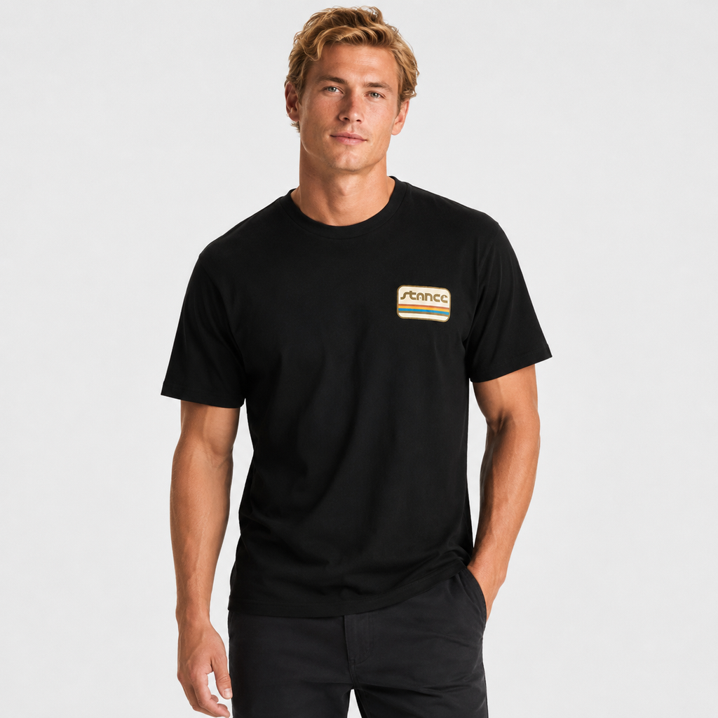 Polera Stance Camino Black
