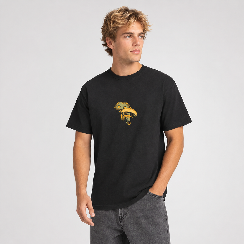 Polera Stance Interconnected Black