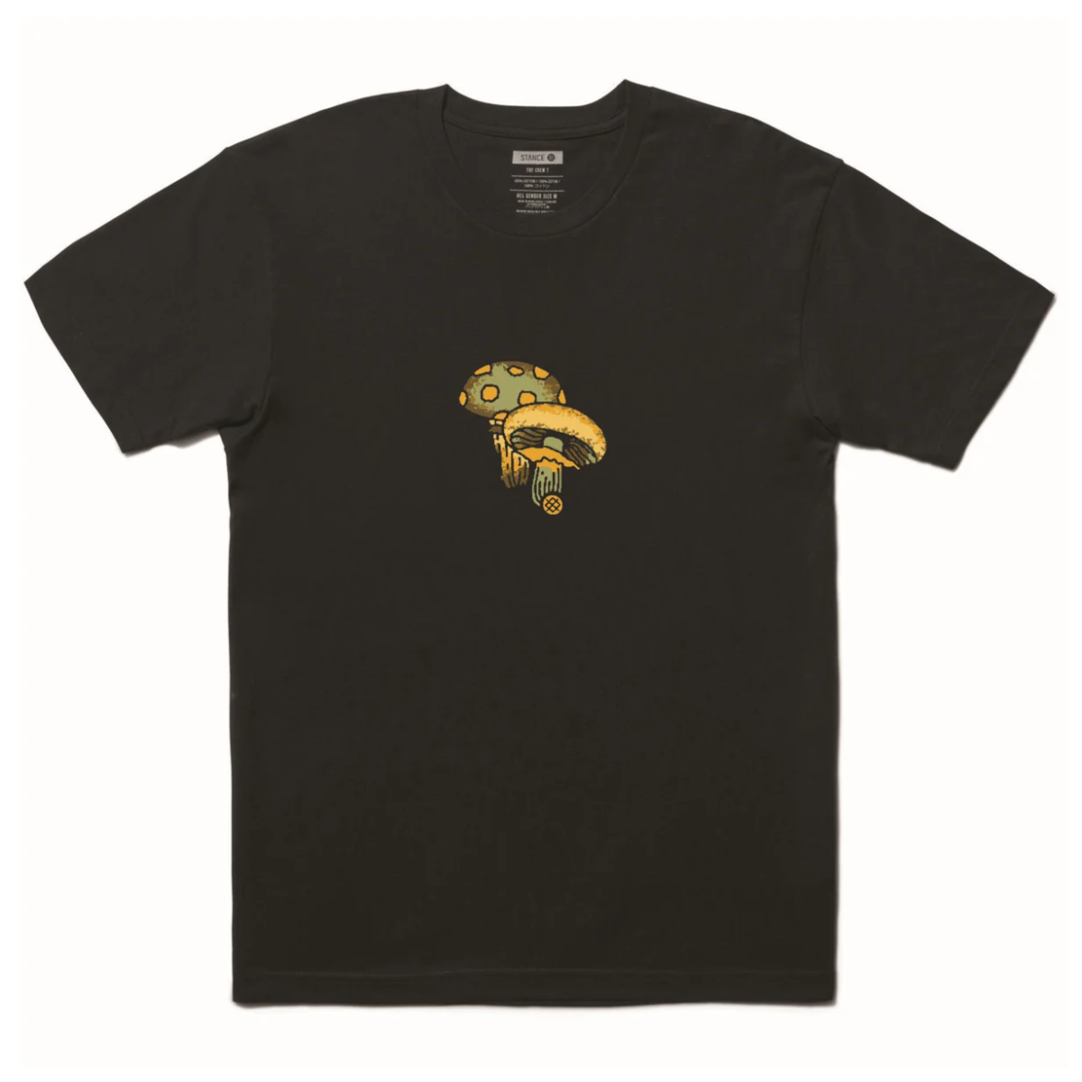 Polera Stance Interconnected Black