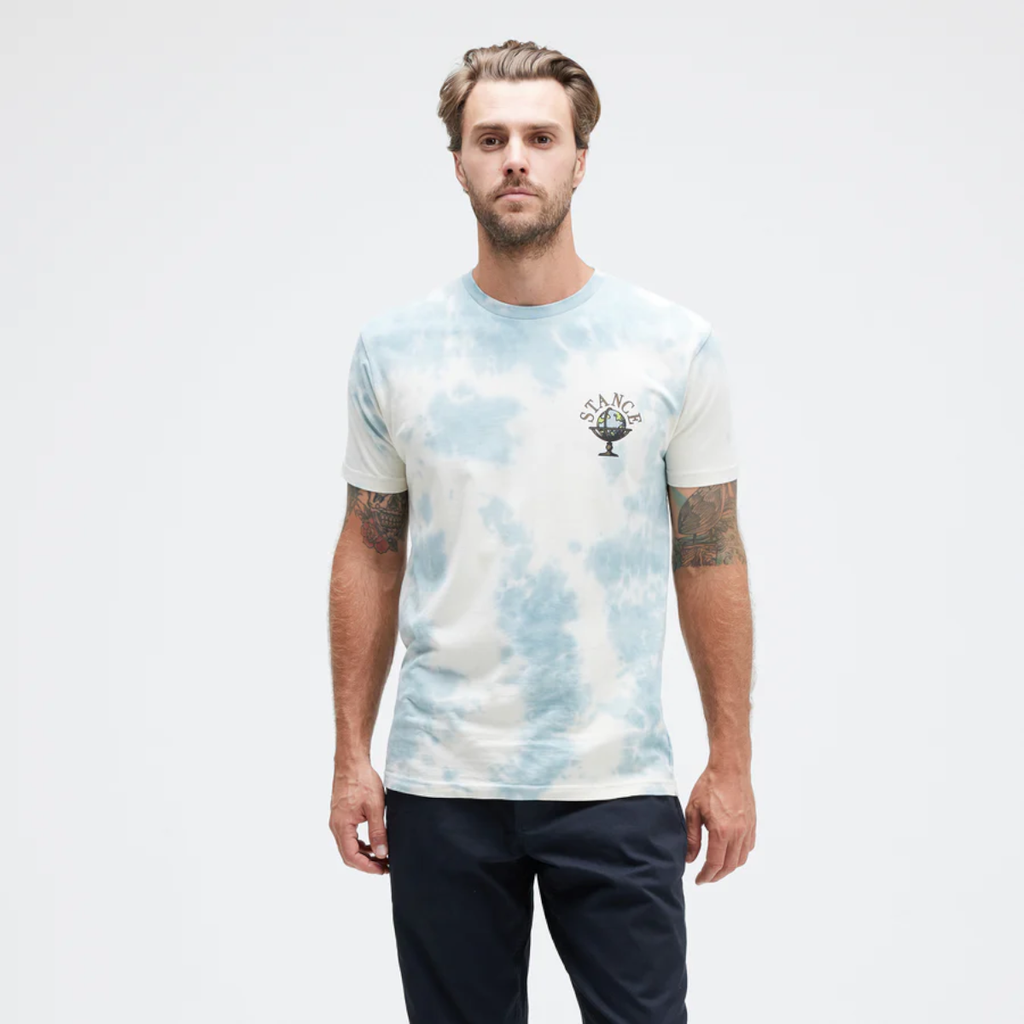 Polera Stance Sol Blue Washed
