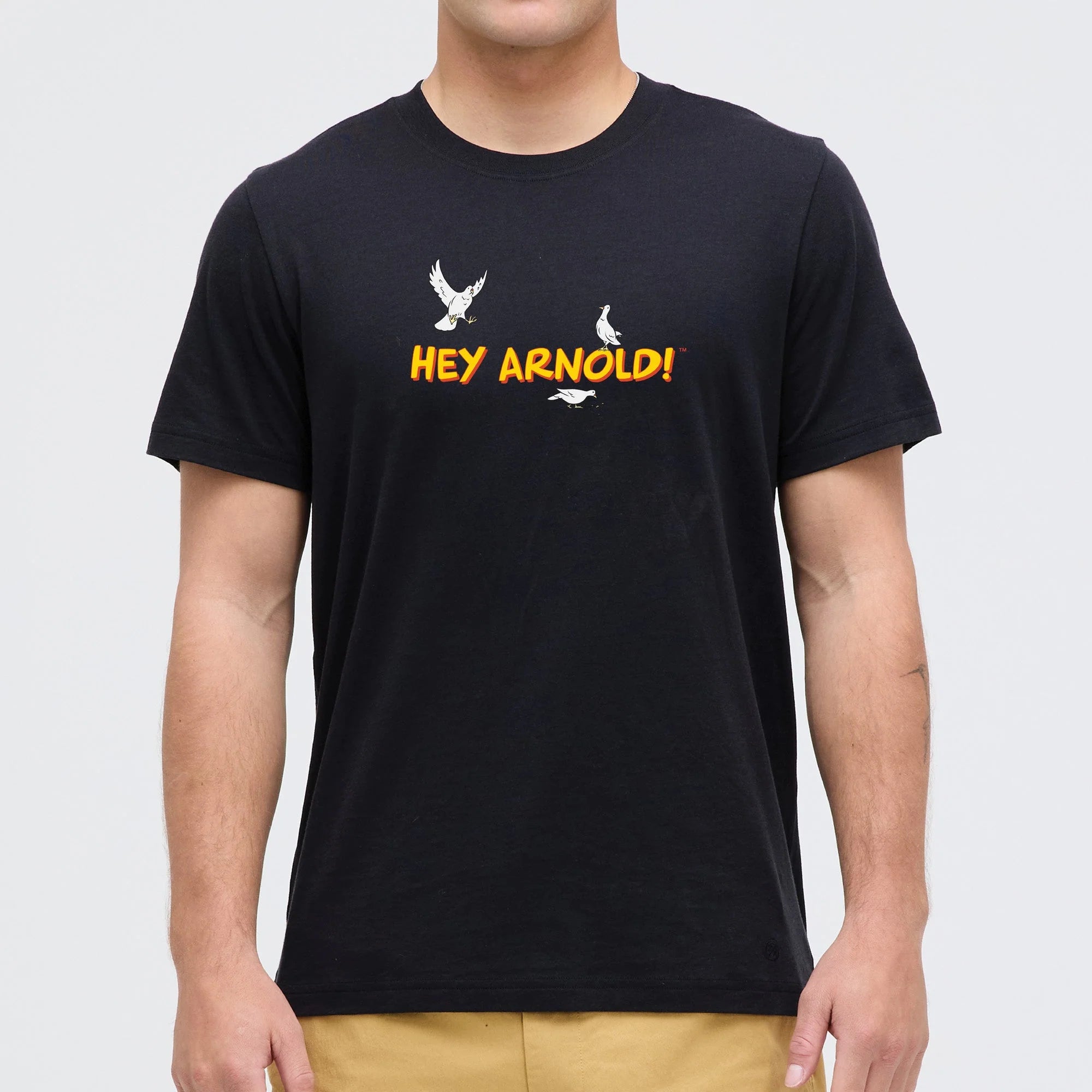 Polera Stance Hey Arnold Stoop Black