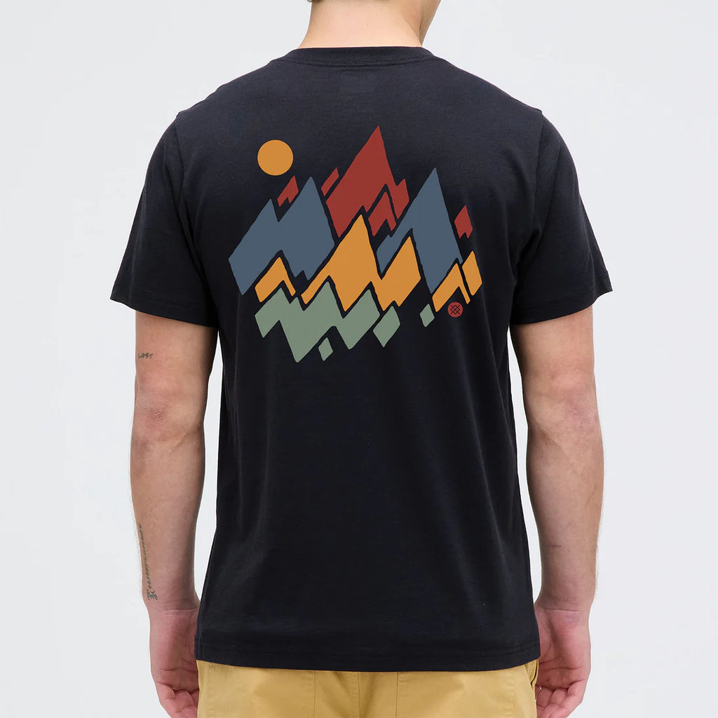 Polera Stance Mountain Black