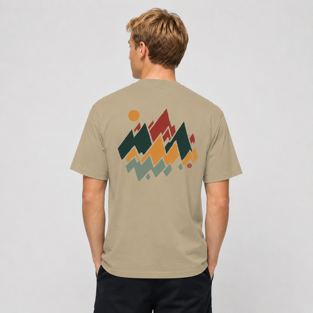 Polera Stance Mountain Khaki