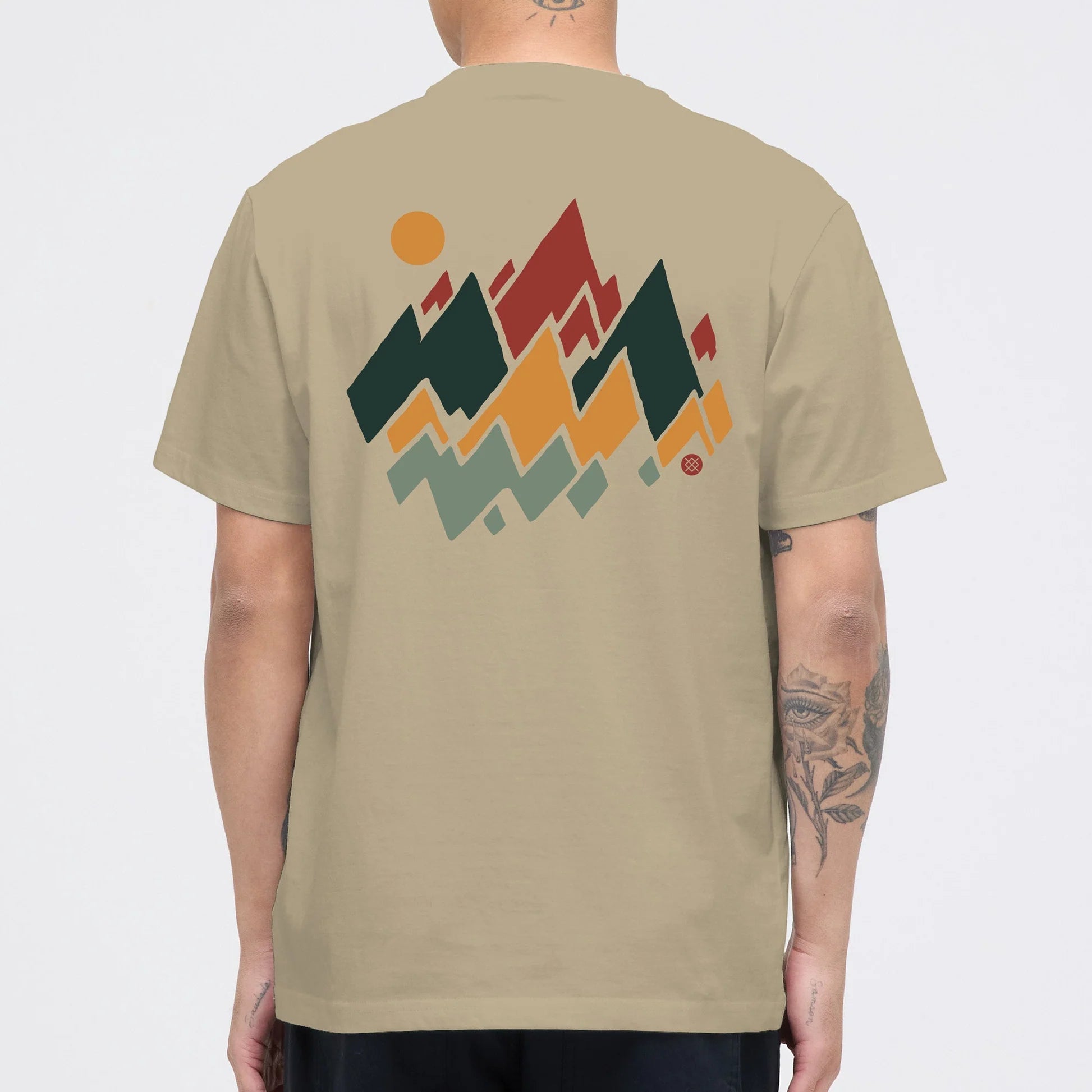 Polera Stance Mountain Khaki