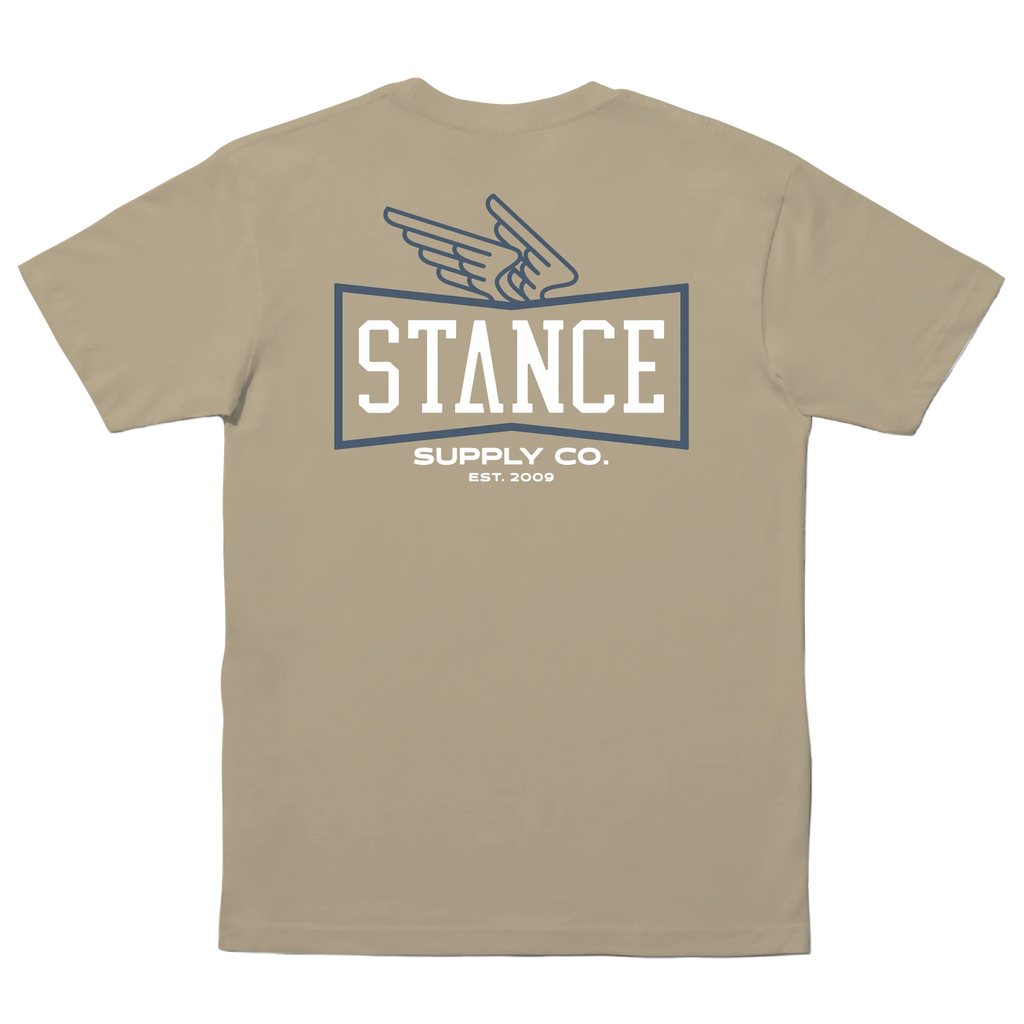 Polera Stance Winged Khaki