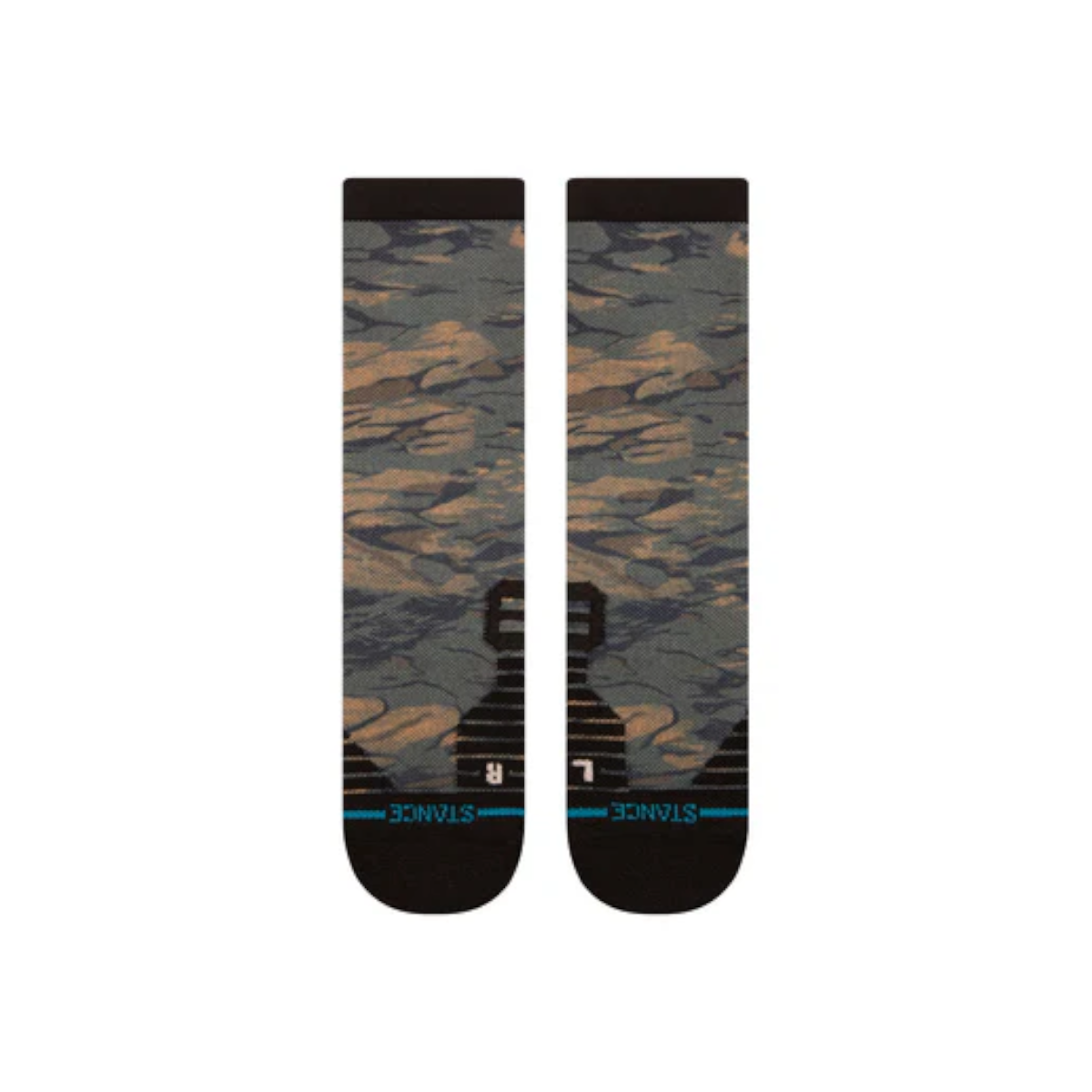 Stance Sock Men Rompin Mid Crew Brown