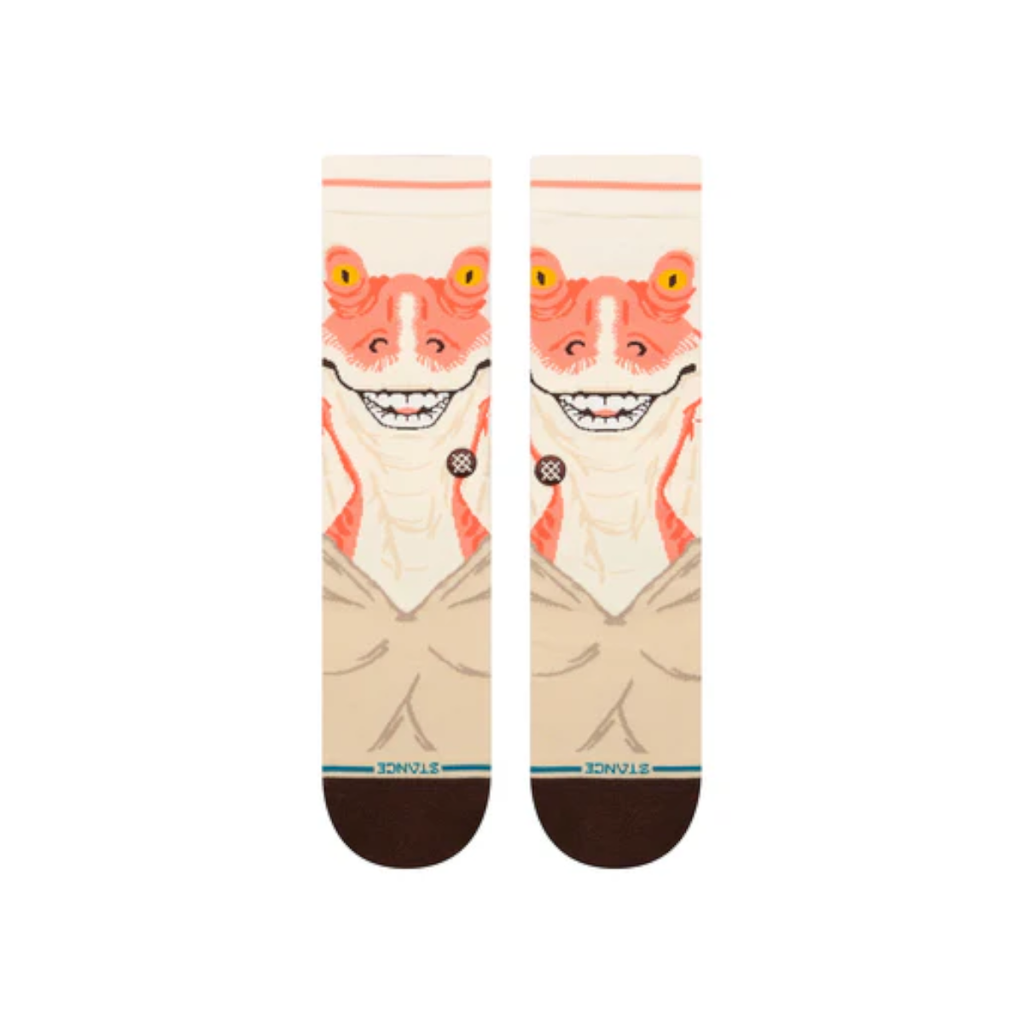 Stance Sock Jar Jar Crew Vintage White