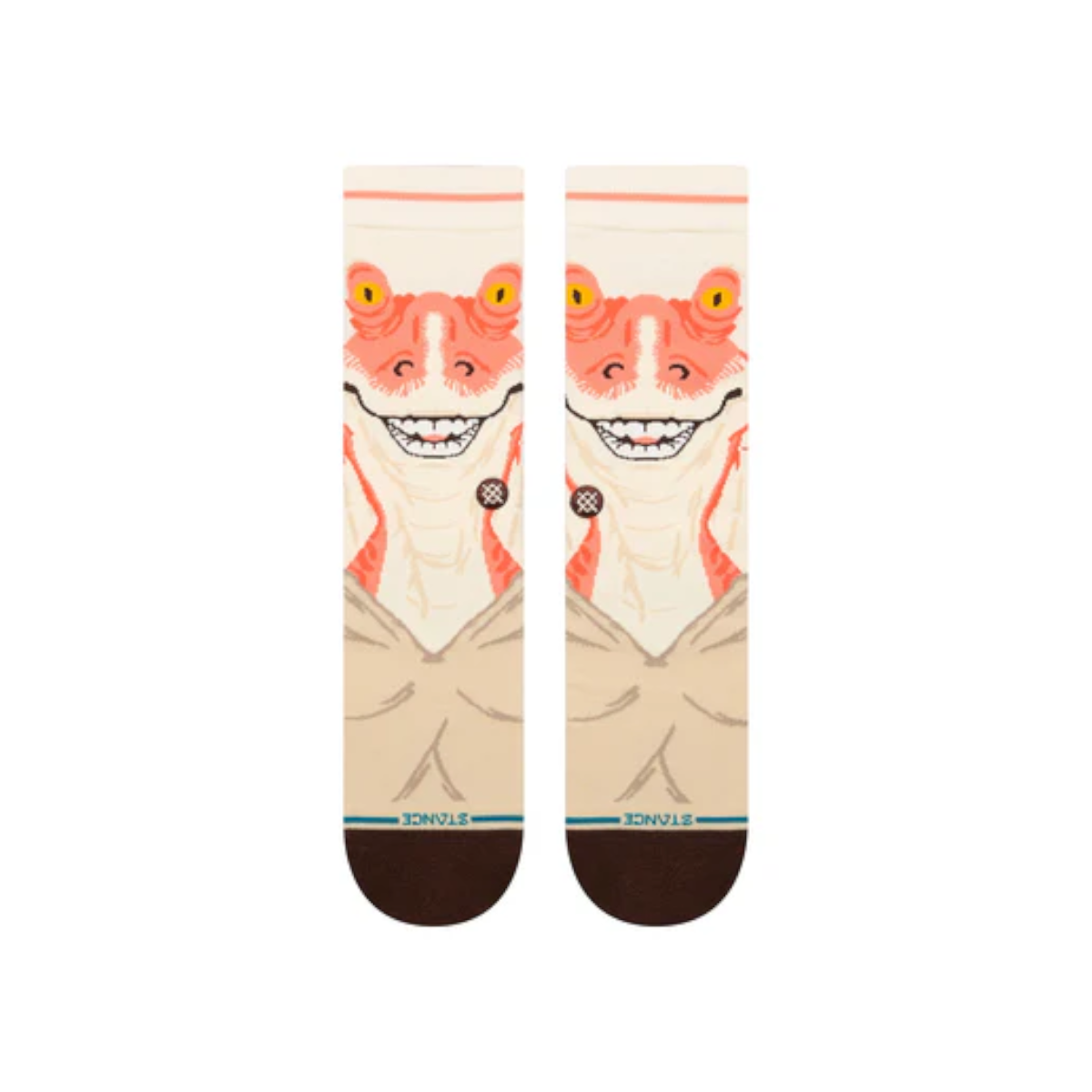 Stance Sock Jar Jar Crew Vintage White