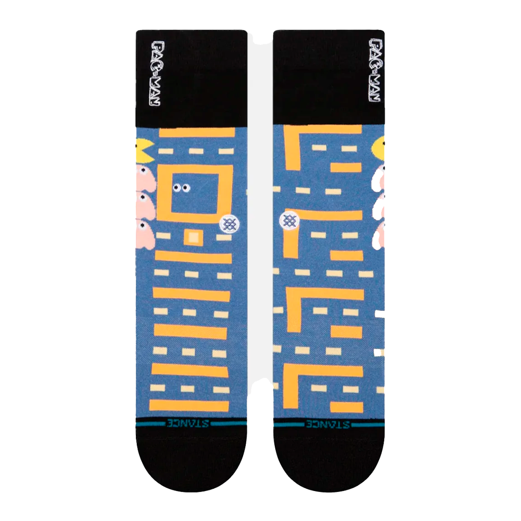 Stance Sock Power Pellet Pacman Blue