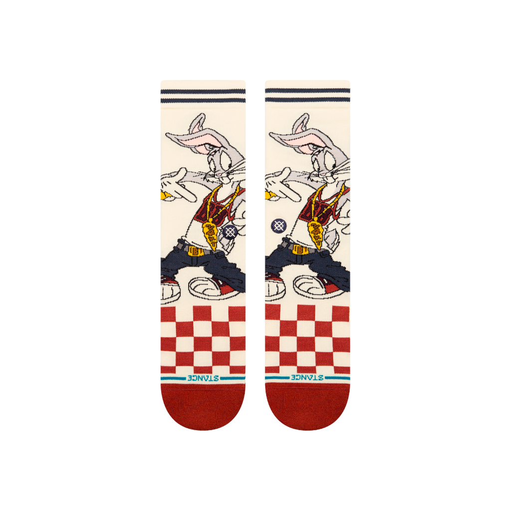 Stance Sock Bugs Bunny Crew Vintage White