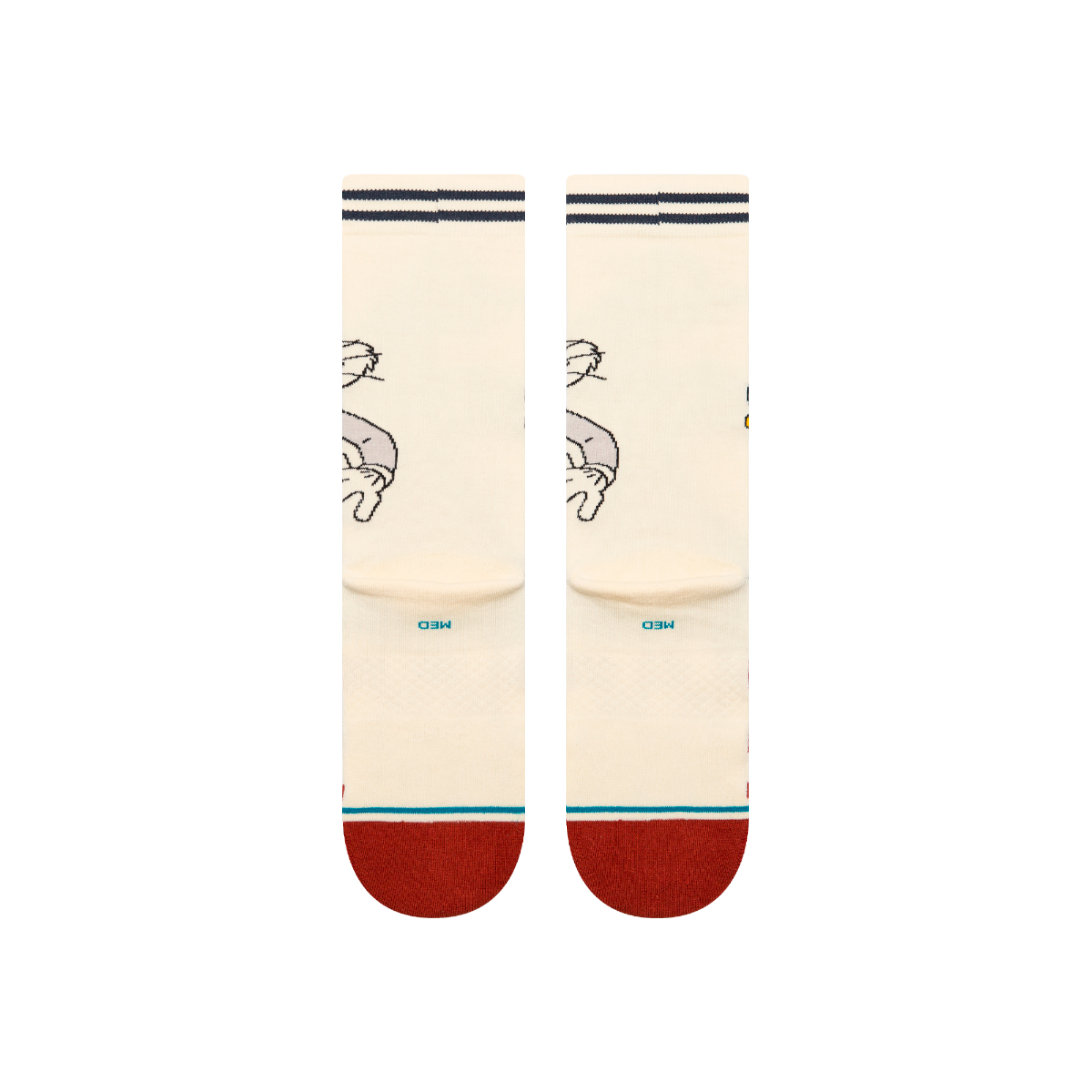 Stance Sock Bugs Bunny Crew Vintage White