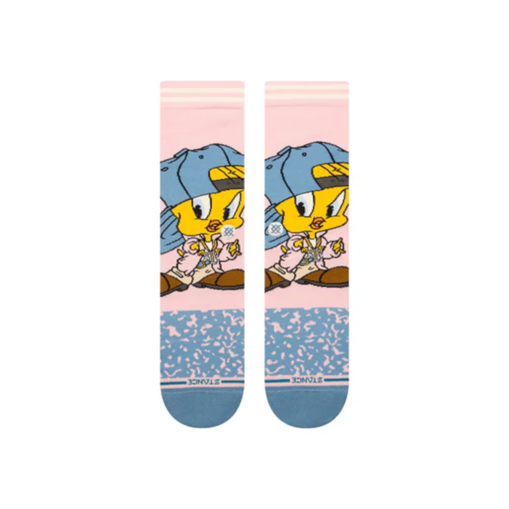 Stance Sock Men Tweety Crew Pink