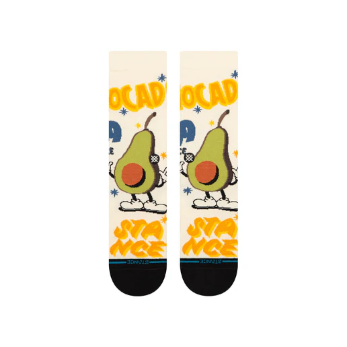 Stance Sock Food Stand Crew Canvas