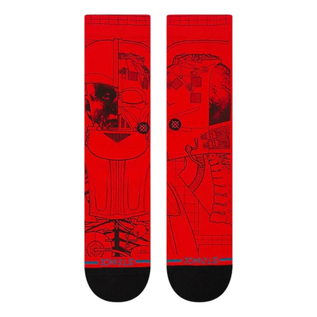 Stance Sock Men Vader Star Wars Crew Red