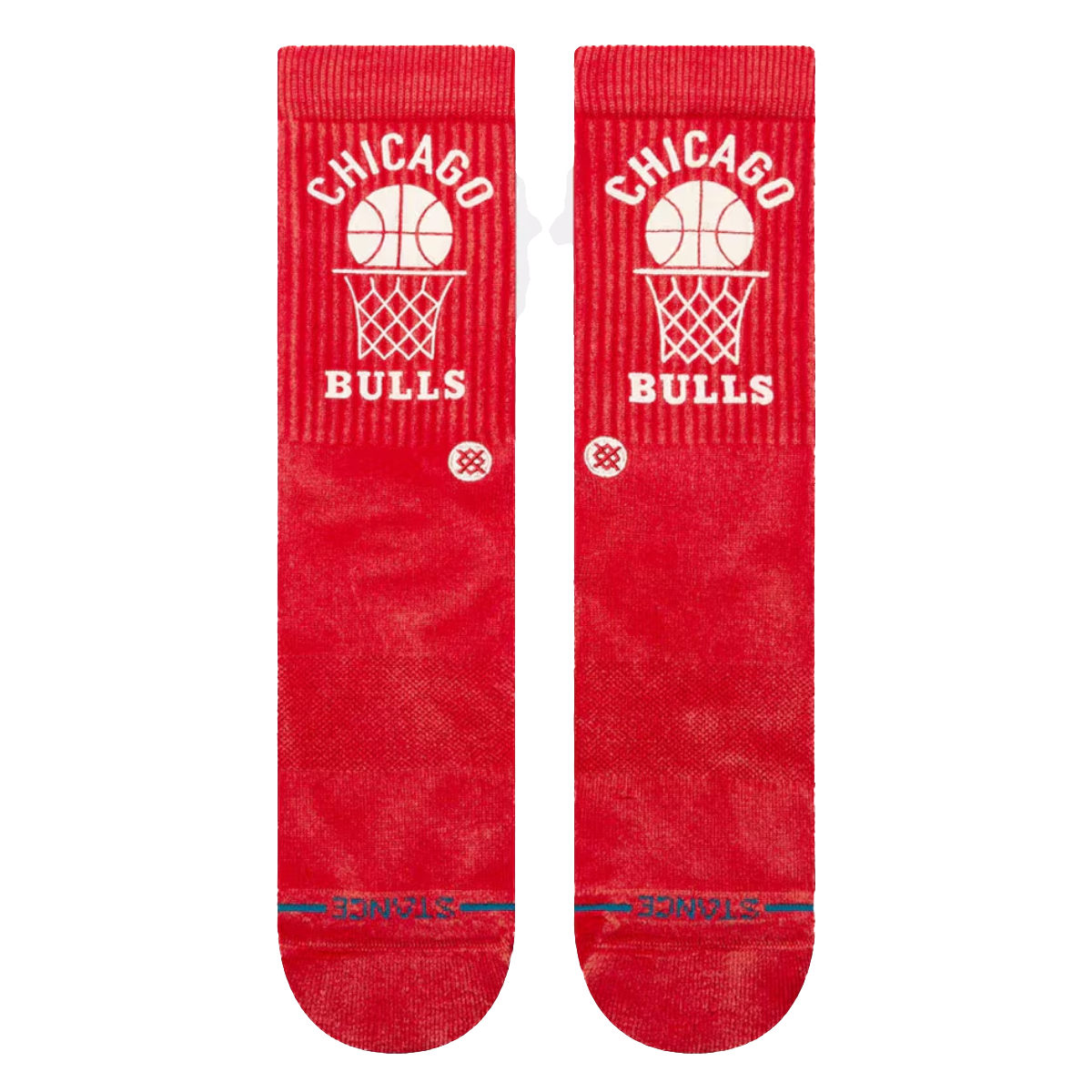 Stance Sock Men Vintage Chicago Bulls Red