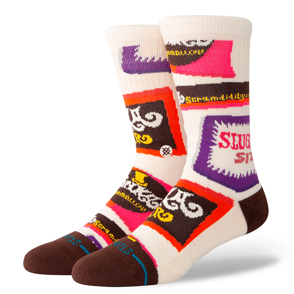 Stance Sock Willy Wonka Bars Brown