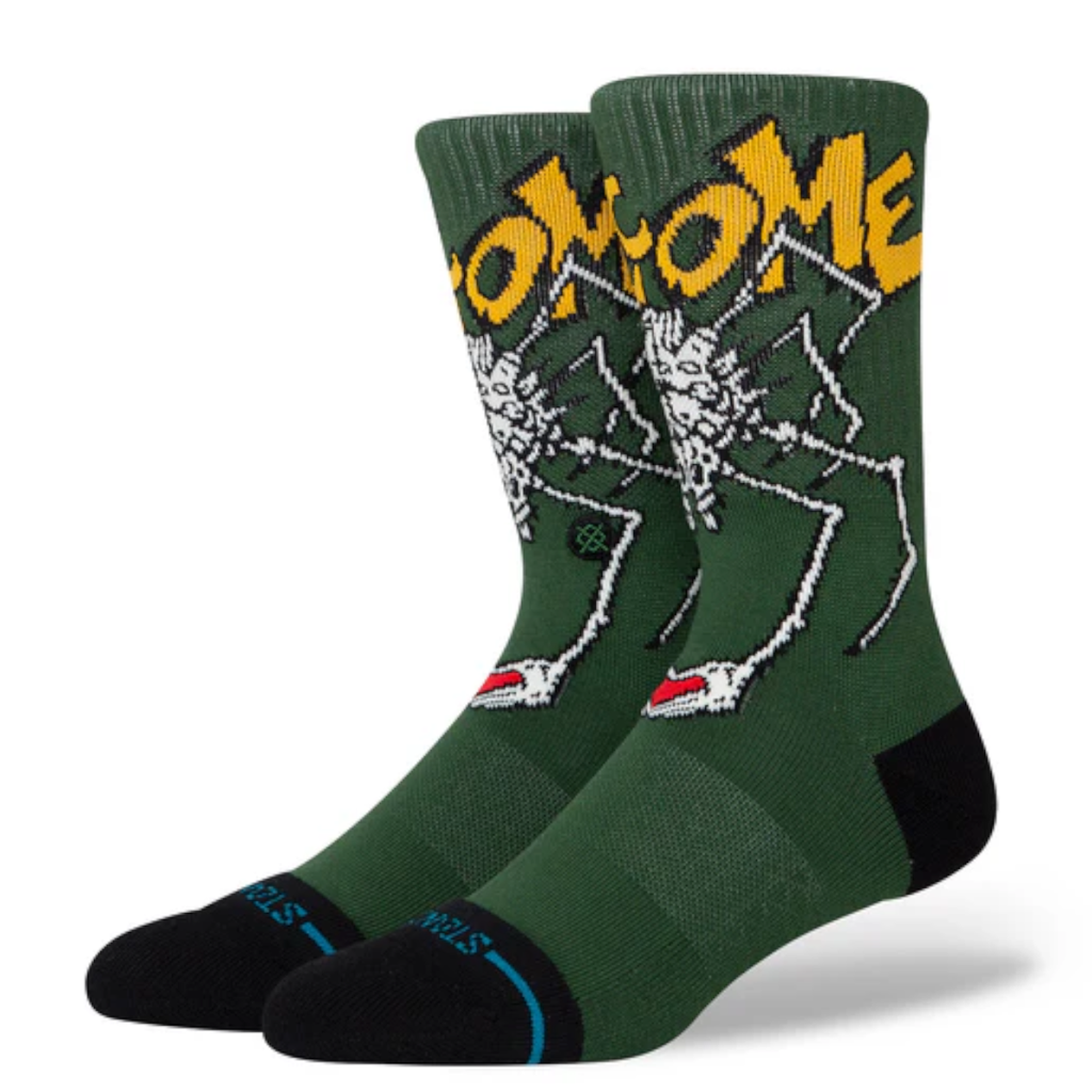 Stance Sock Men Welcome Wilbur Crew Green