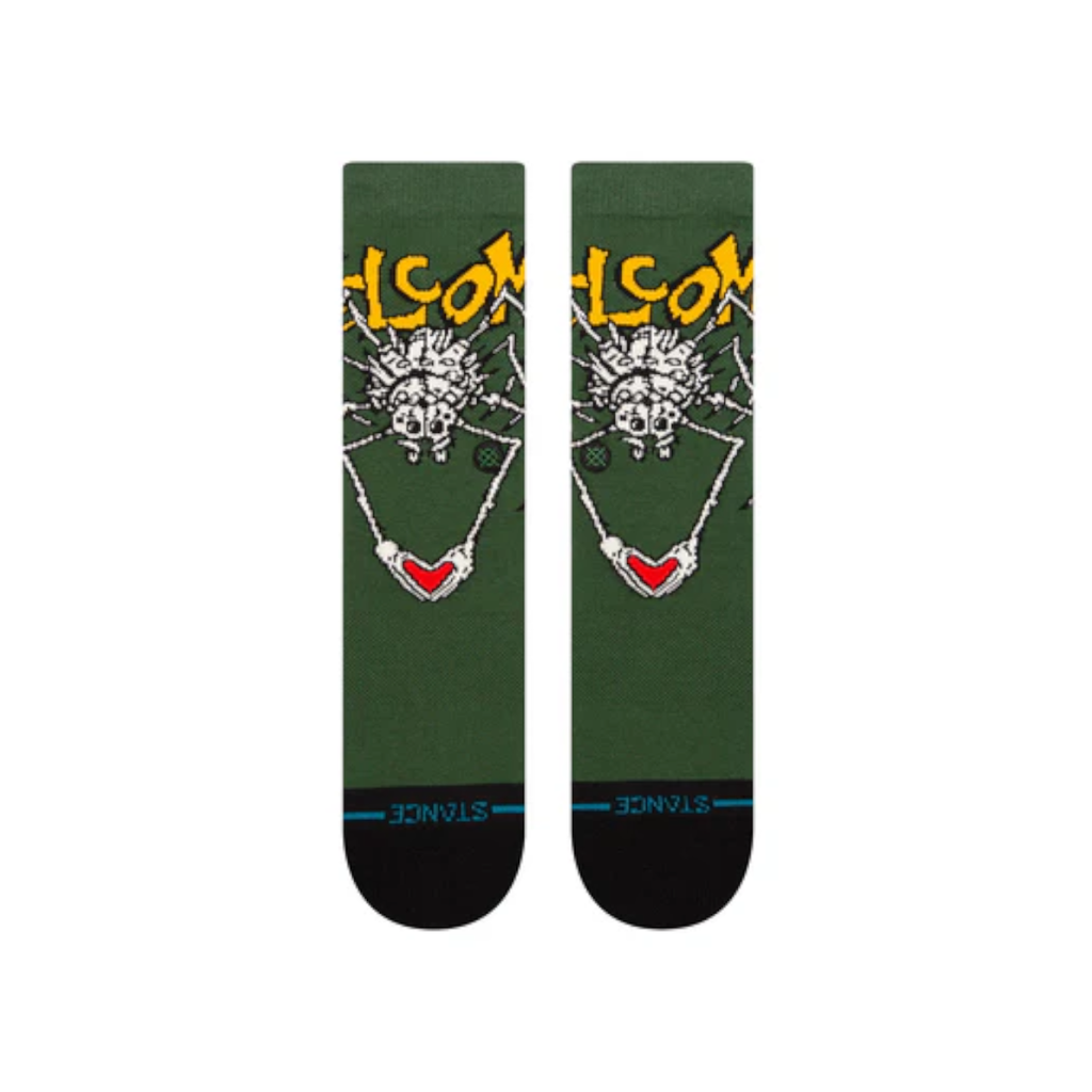 Stance Sock Men Welcome Wilbur Crew Green