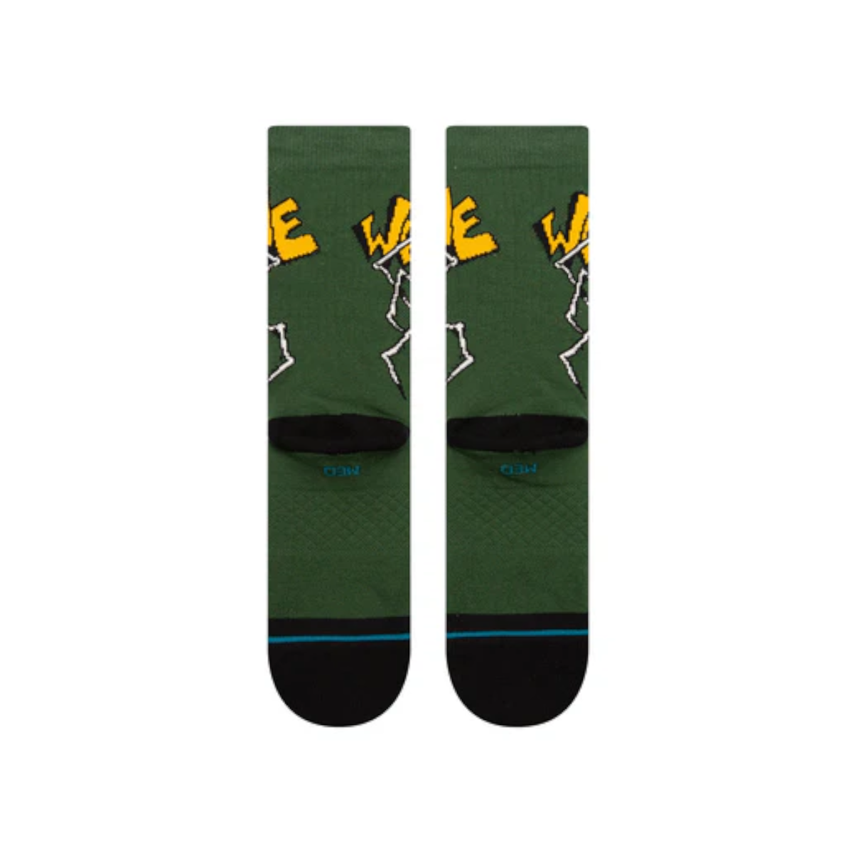 Stance Sock Men Welcome Wilbur Crew Green