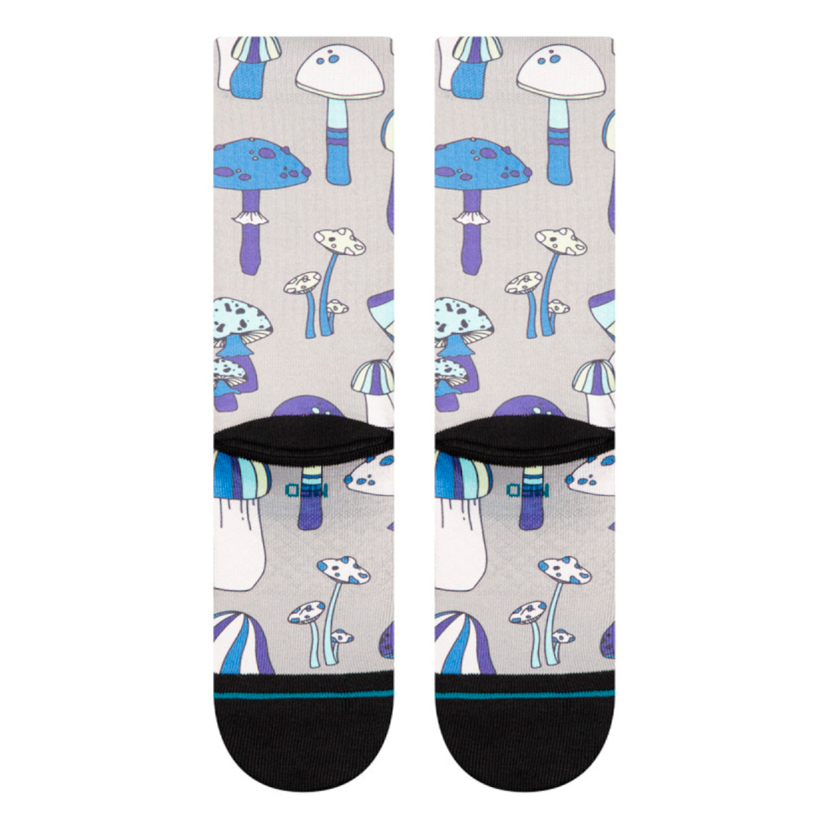 Stance Sock Microbial Crew String Grey