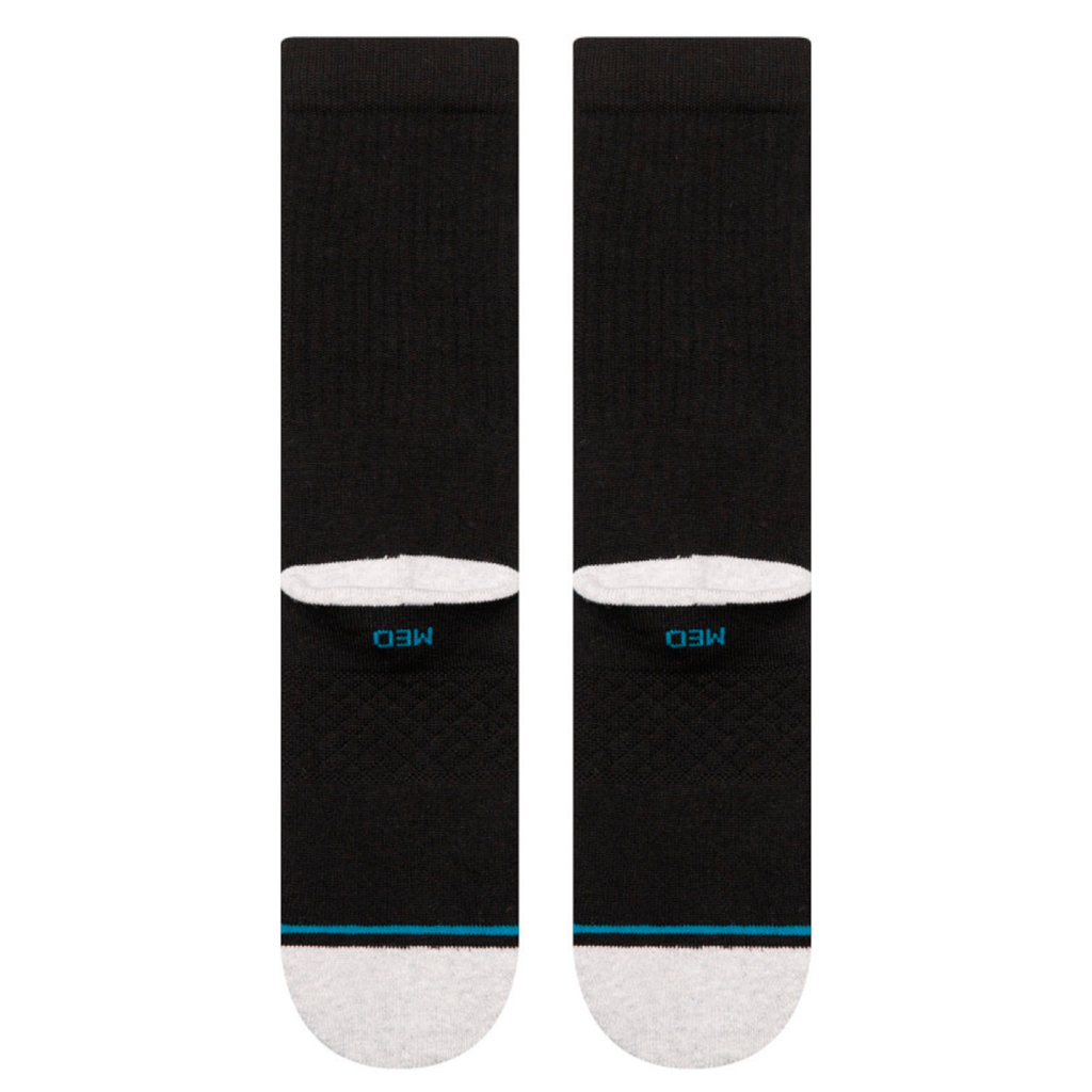 Stance Sock Men Smashed Crew Black