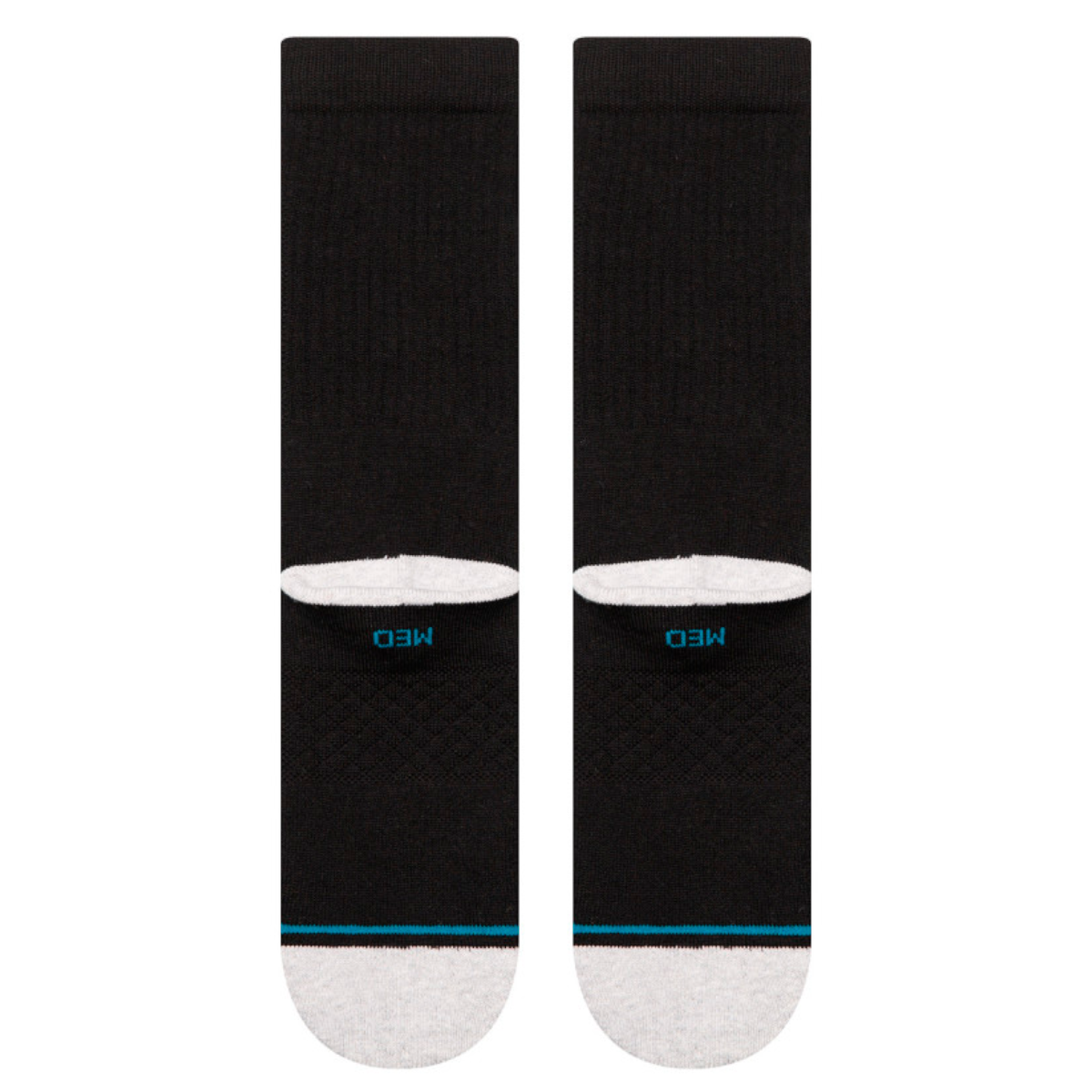 Stance Sock Men Smashed Crew Black