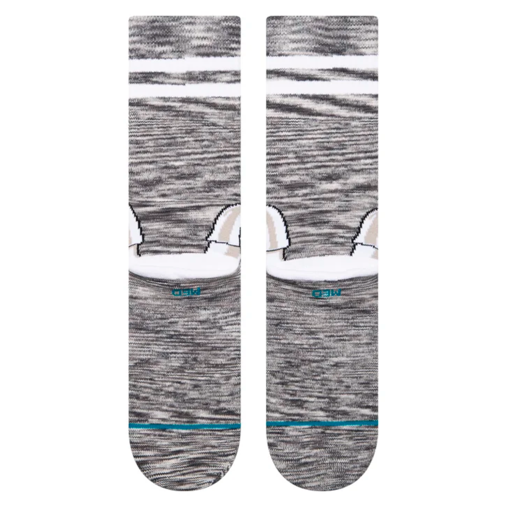 Stance Sock Men The Storm Trooper Crew White Grey