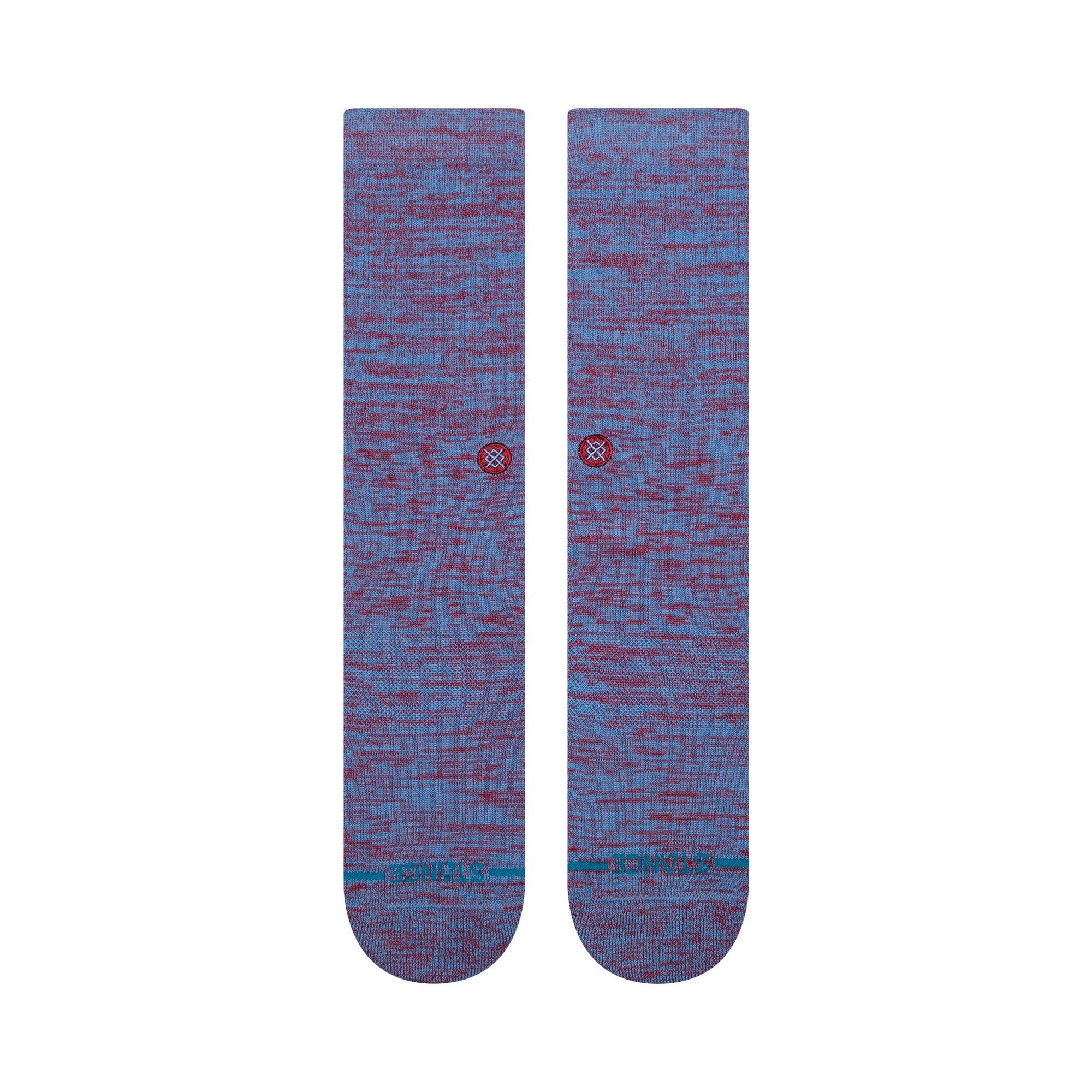 Stance Socks Marled Crew Capri Blue