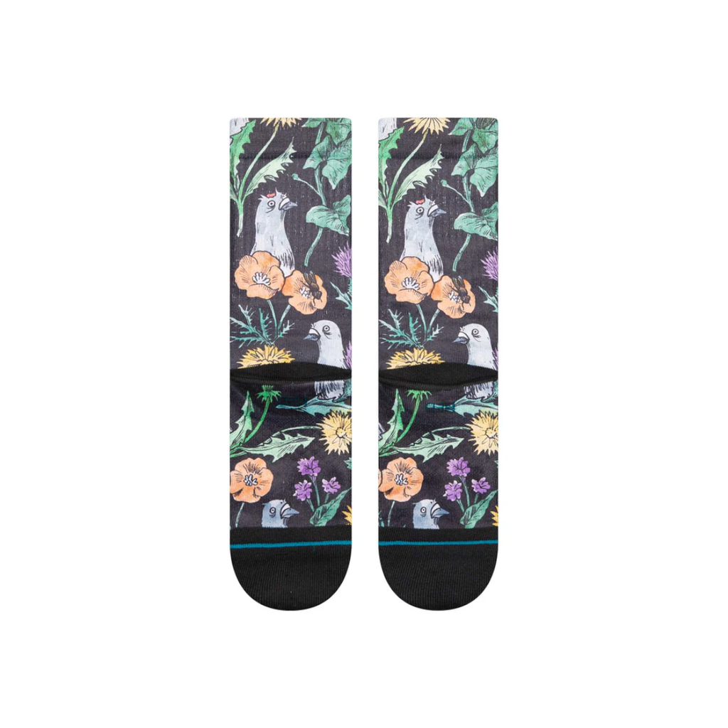 Stance Sock Just Flocked Black