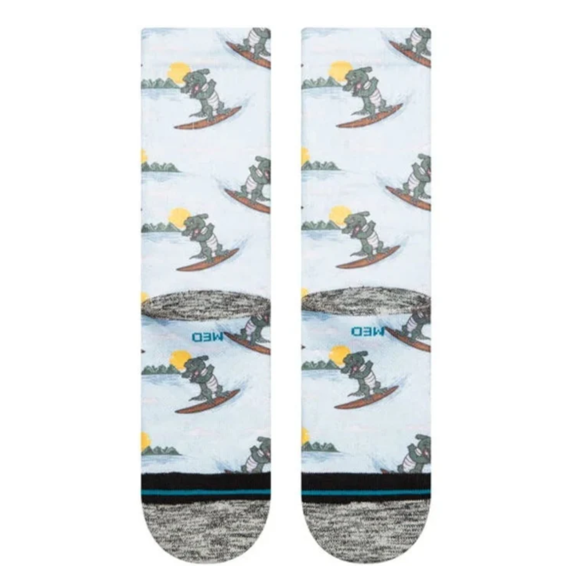 Stance Sock Later Gator Crew Light Blue