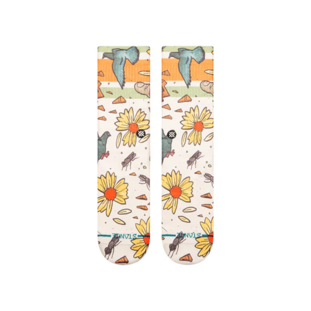 Stance Sock Trashed Off White