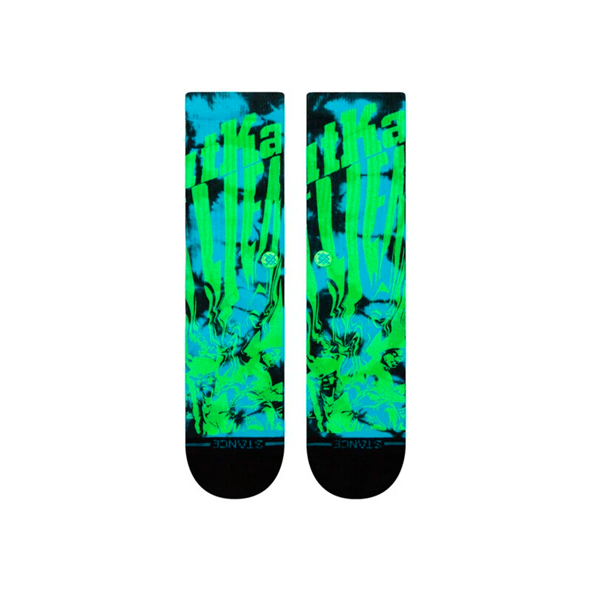Stance Sock Outkast Atliens Crew Black Blue