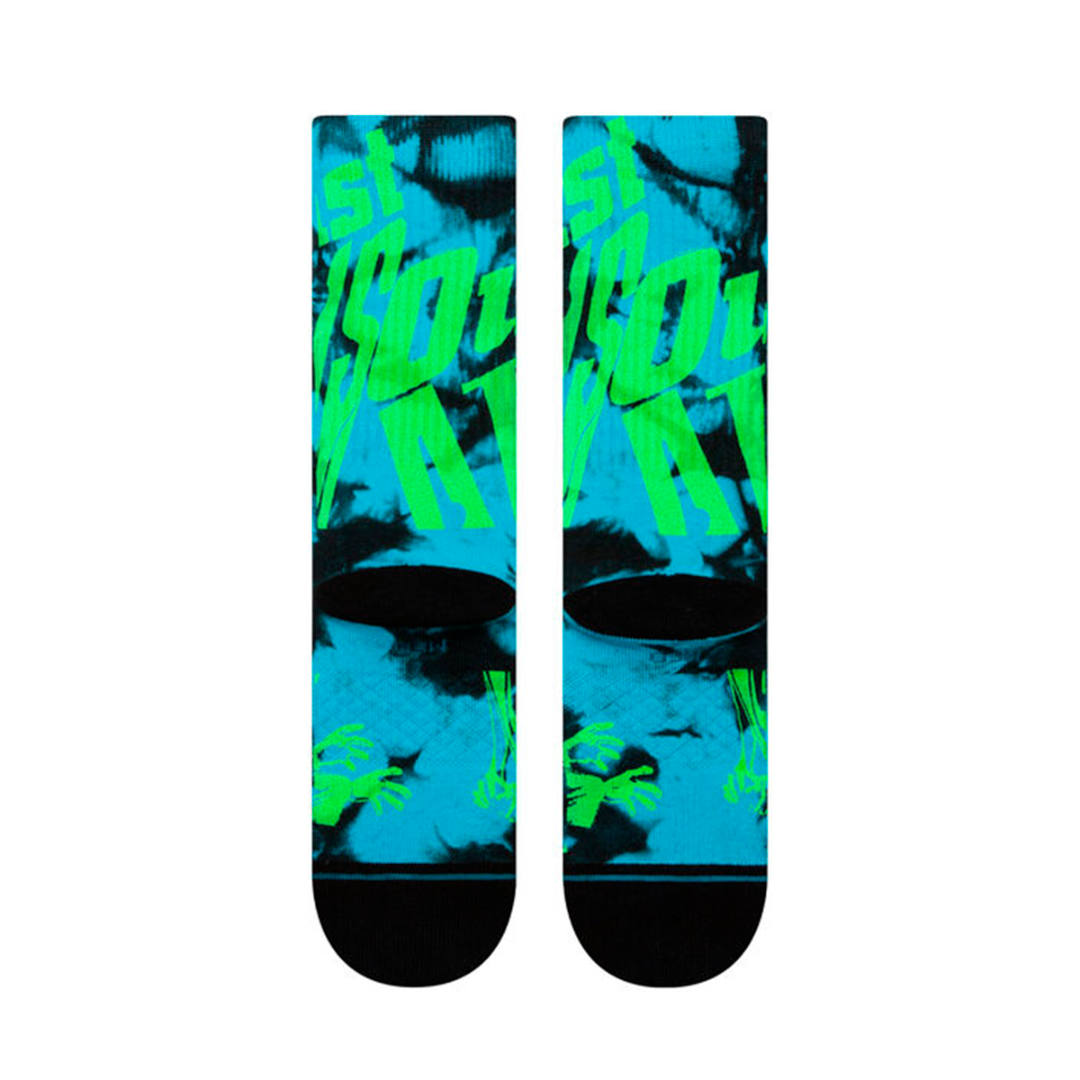 Stance Sock Outkast Atliens Crew Black Blue