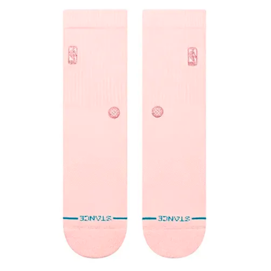 Stance Sock NBA Logoman Wash Dusty Rose