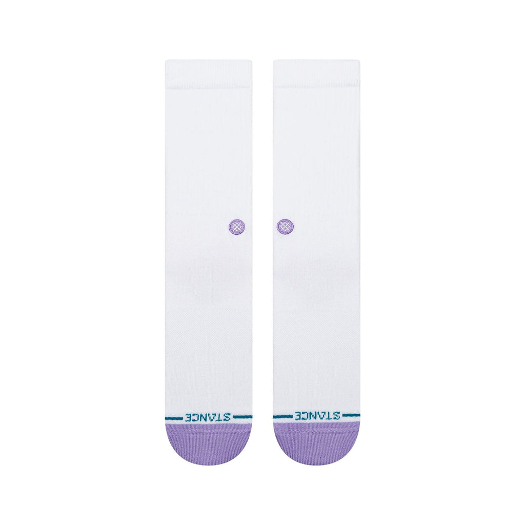 Stance Socks Icon Dot Crew Purple