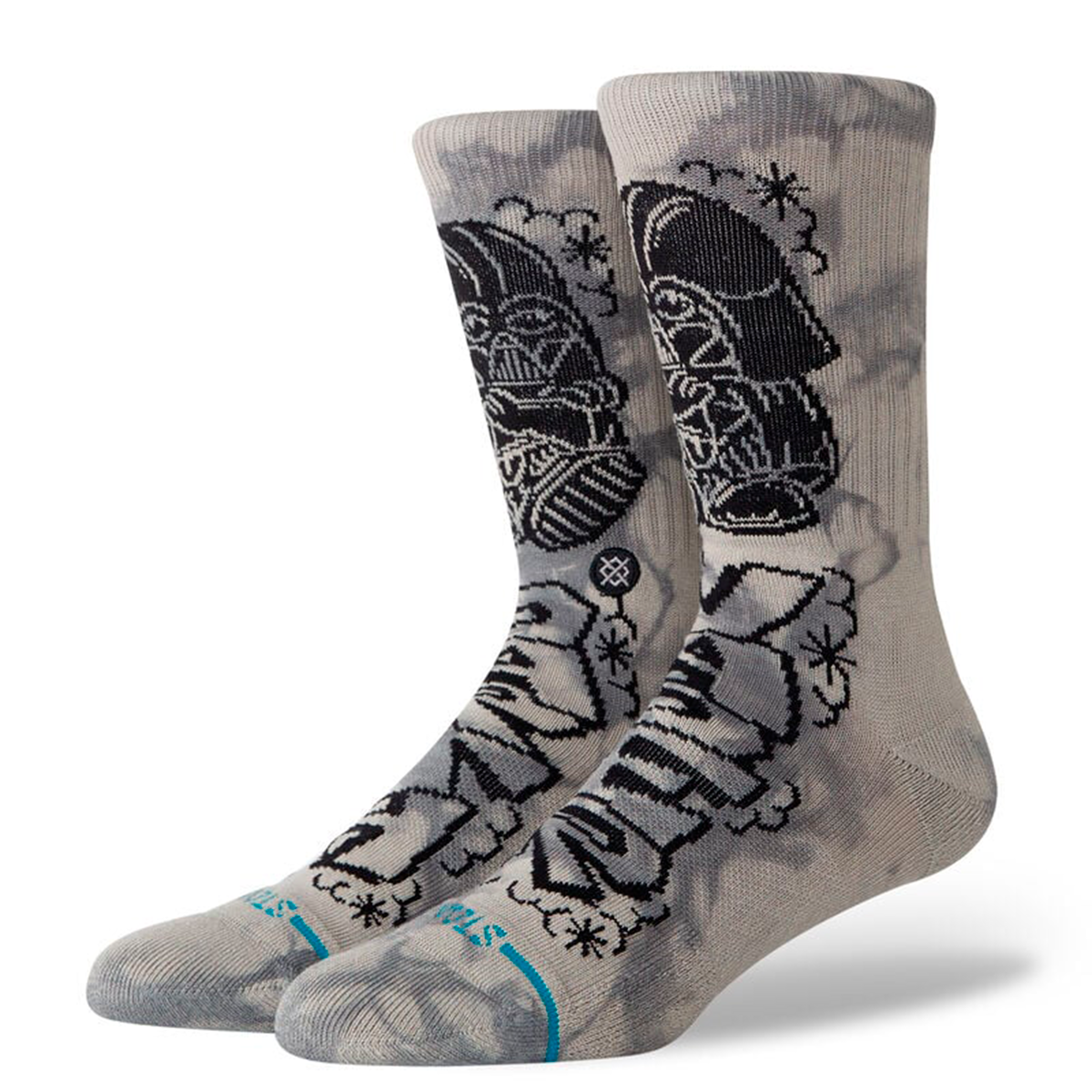 Stance Sock DJ Darth Crew Black