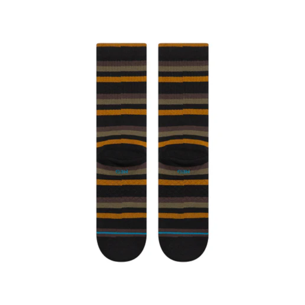 Stance Sock Men Slipping Crew Black Brown
