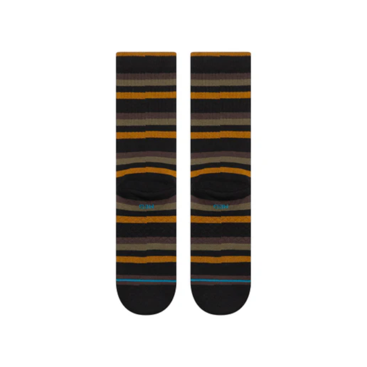 Stance Sock Men Slipping Crew Black Brown