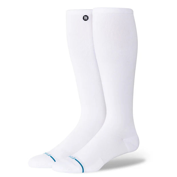 Stance Socks Icon Compression OTC White