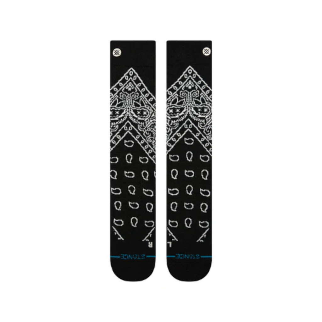 Stance Sock Snowboard Barrio Mid Wool Black