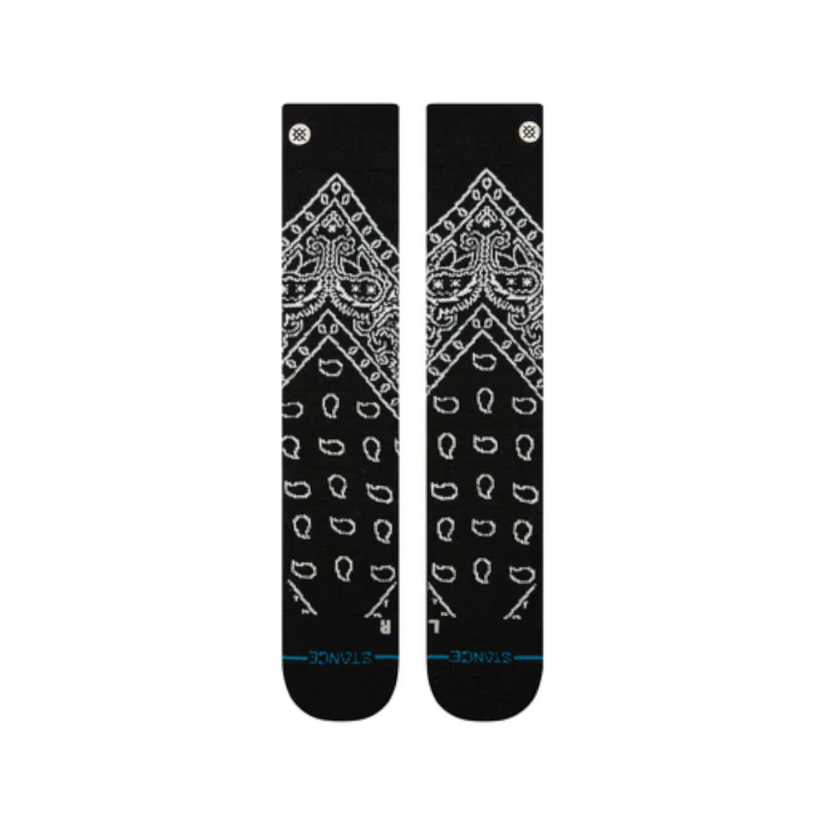 Stance Sock Snowboard Barrio Mid Wool Black