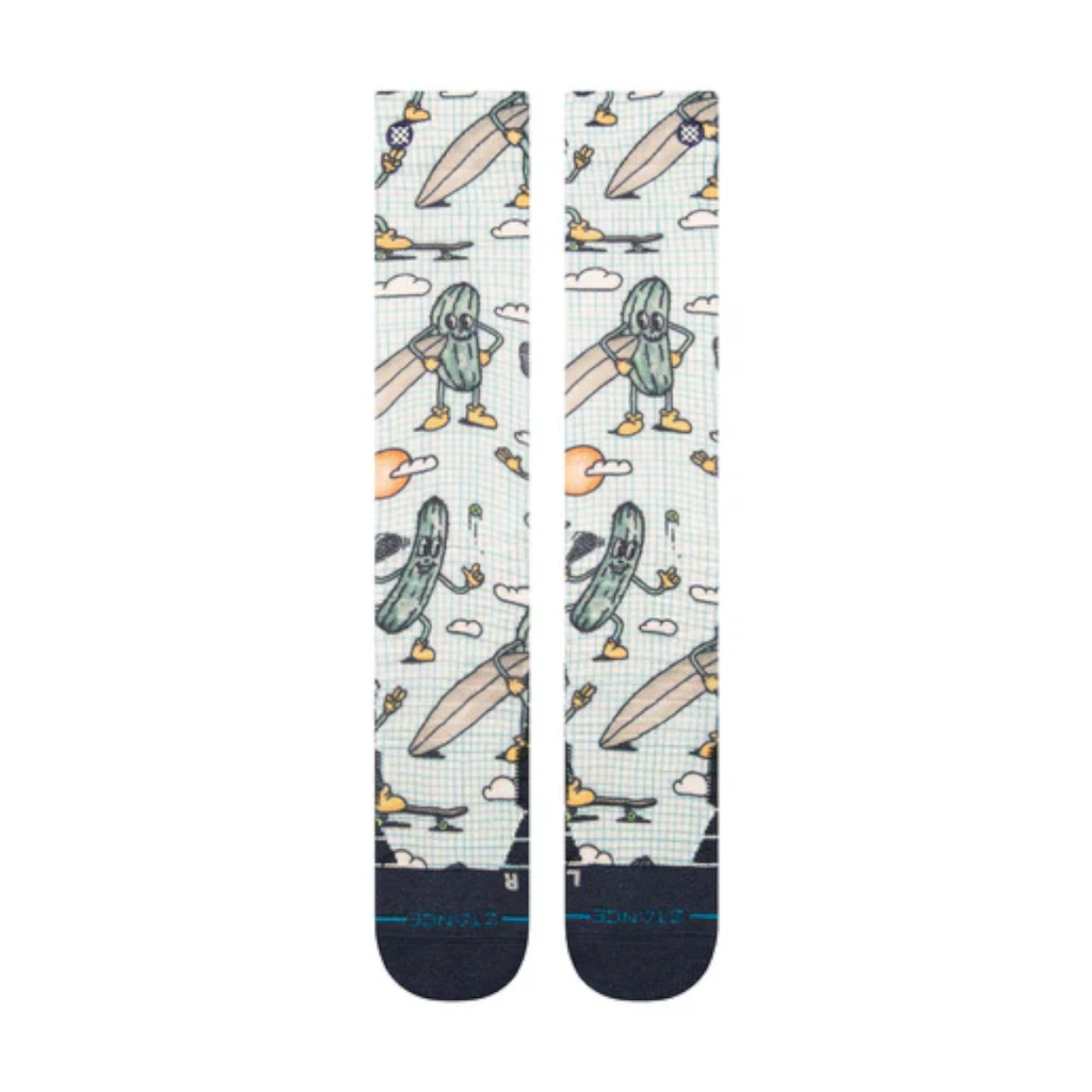 Stance Sock Snowboard Feeling Pickled Mid Po Multi